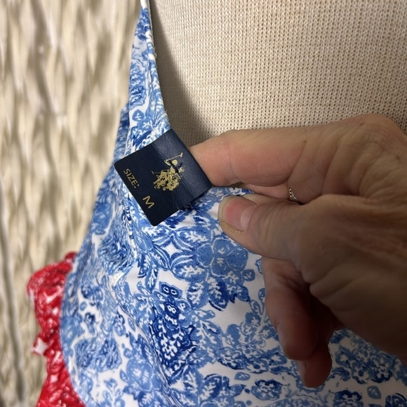 Polo Ralph Lauren NWOT One Piece Swimsuit  Size M - Picture 7 of 11